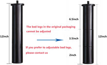 Load image into Gallery viewer, Adjustable Bed Frame Base Massage Wireless Remote Adjustable, Adjustable Bed Legs
